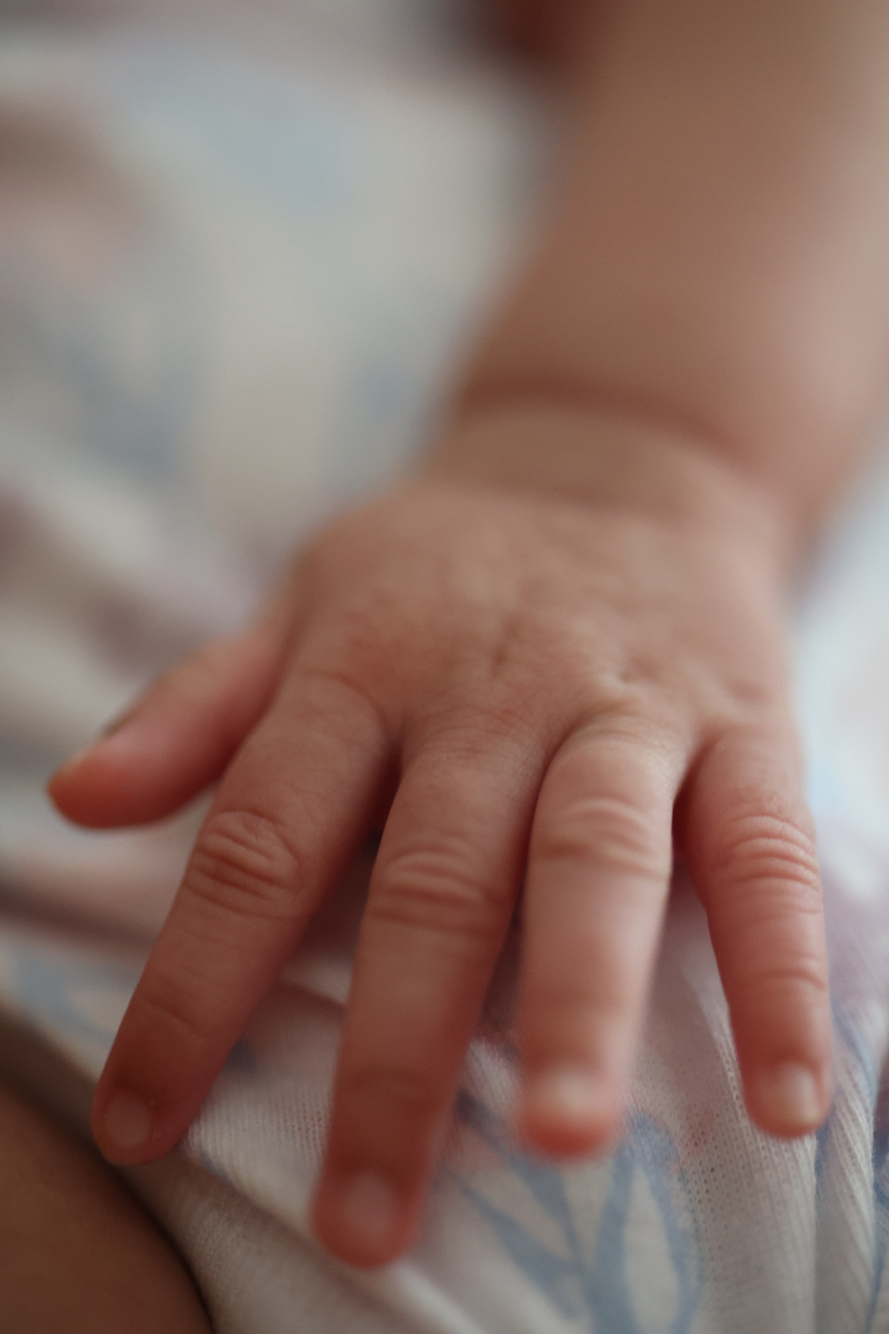 Faatiha's tiny hand